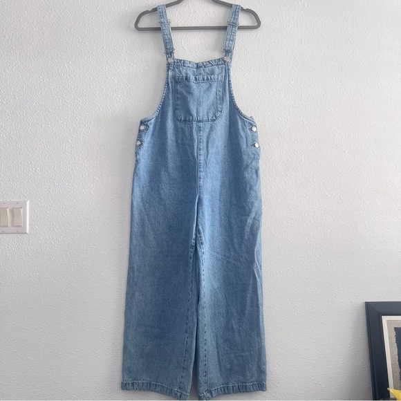 Mango Culottes Jumpsuit Romper Overalls Size S - Picture 3 of 9